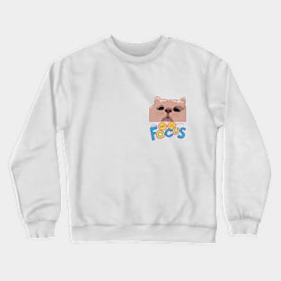 Don't Lose Focus Unique Cat Design Crewneck Sweatshirt